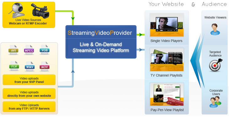 Add Video To Website, Put Streaming Video On Your Site